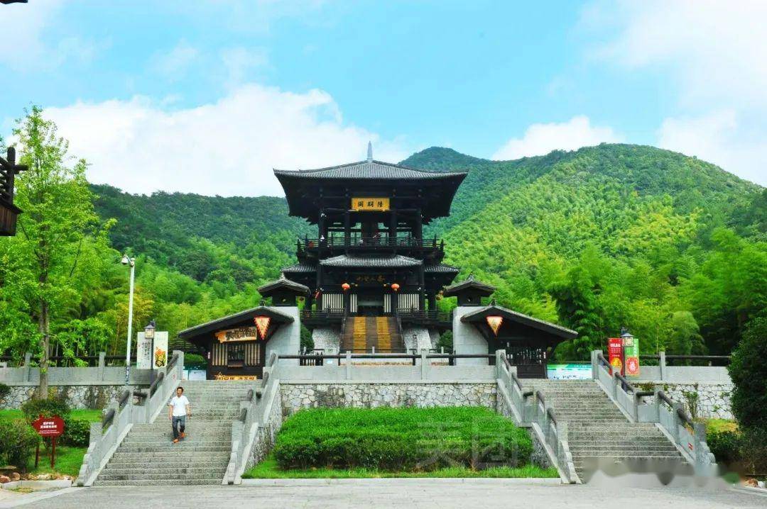 長興城山溝,大唐貢茶院,圖影溼地二日遊