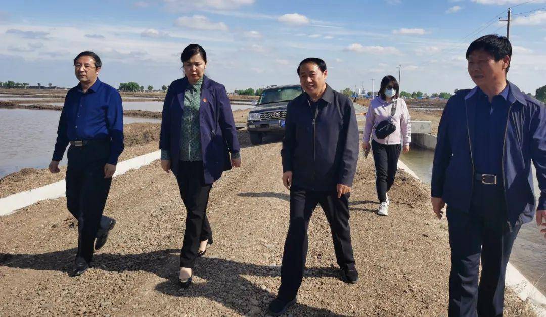 盟委委员统战部长诺敏调研绰勒水利枢纽下游内蒙古灌区工程项目建设
