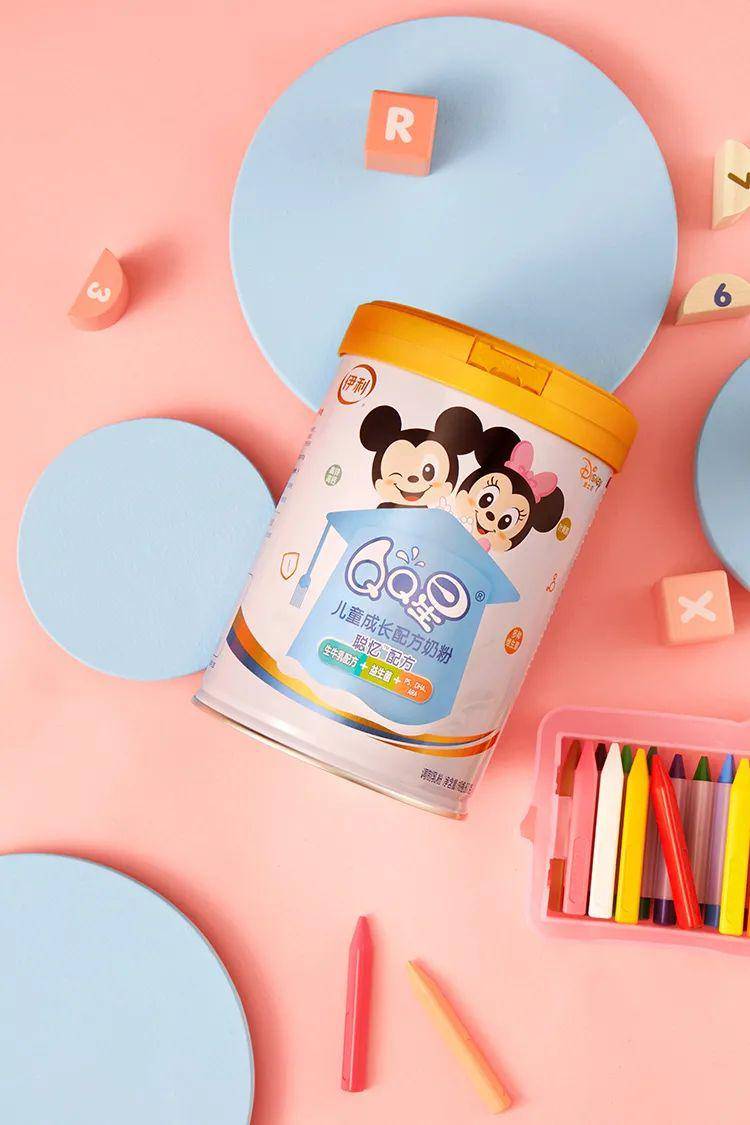 成长领航员凯叔伊利qq星儿童成长配方奶粉新品上市啦