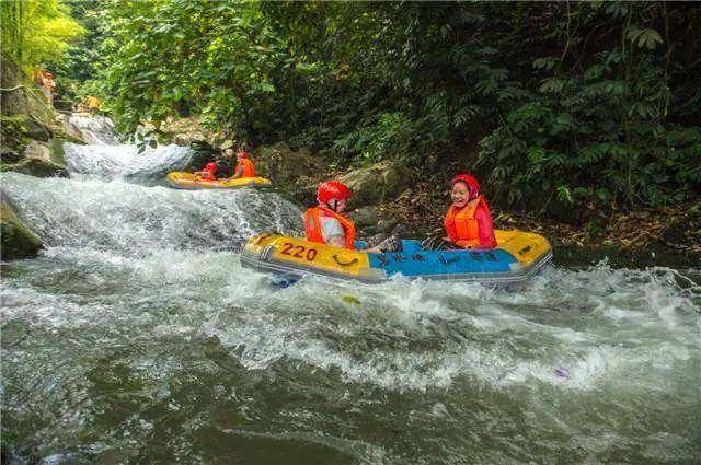 599元双人价值168元从化碧水峡高山漂休闲漂流周末不加收