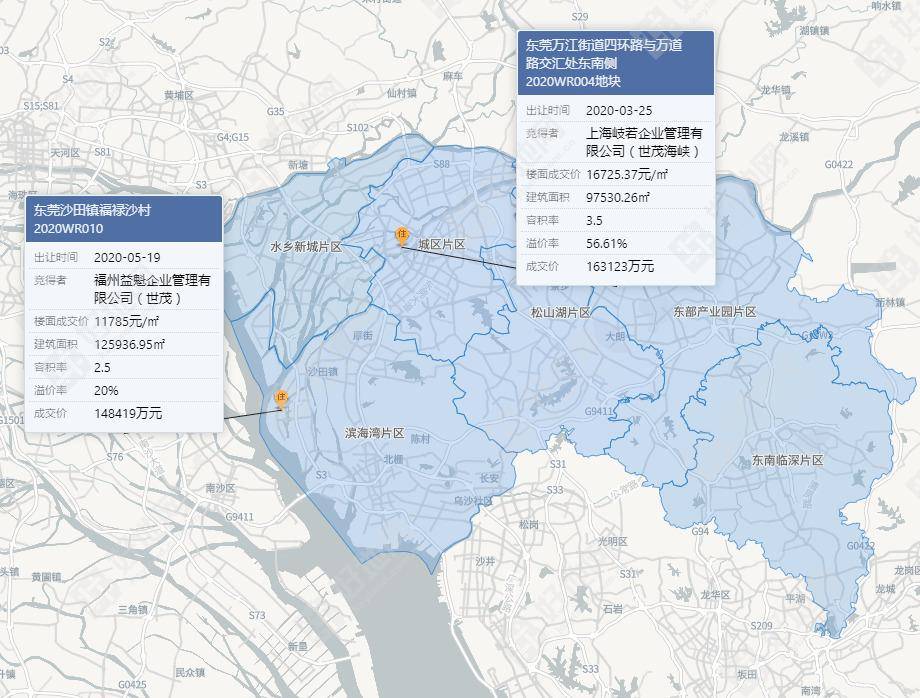 世茂148亿竞得东莞沙田地块有何看点