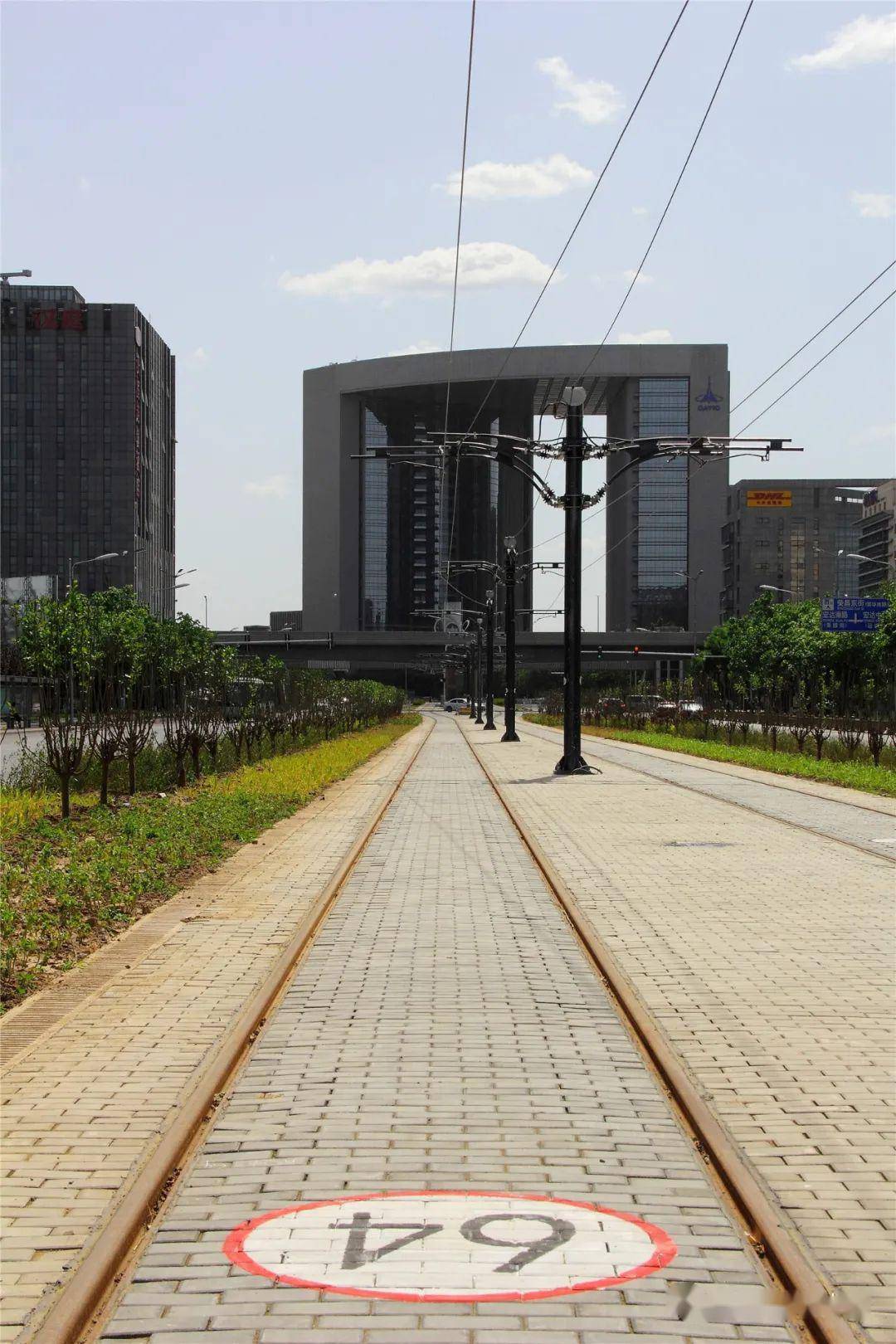 空载试运行!通州次渠区域有轨电车跑起来了
