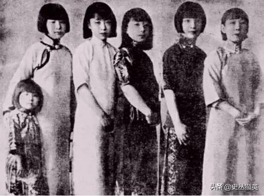 张作霖的6位妻子照片图片