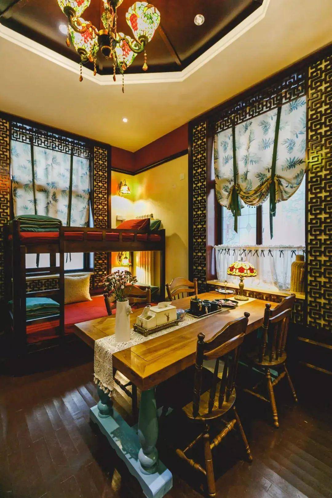 品质堪比五星酒店的民宿,民国范儿,ins风,国潮style.颜值超高!