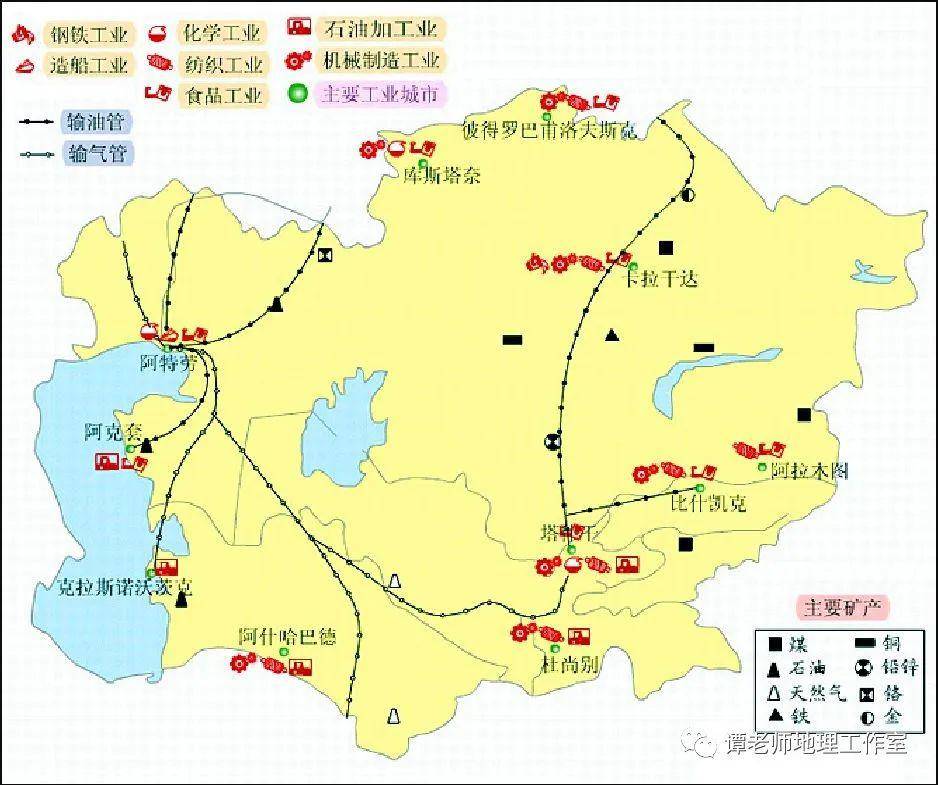 【重点区域】一带一路一直在强调中亚的特殊地位,中亚知识要点来了,附