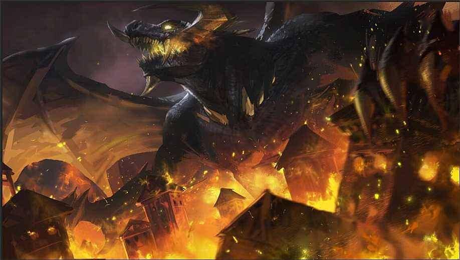 dnf周边动漫丨史上最惨巨龙,刚出场就被办挺,赫斯:我不要面子的?