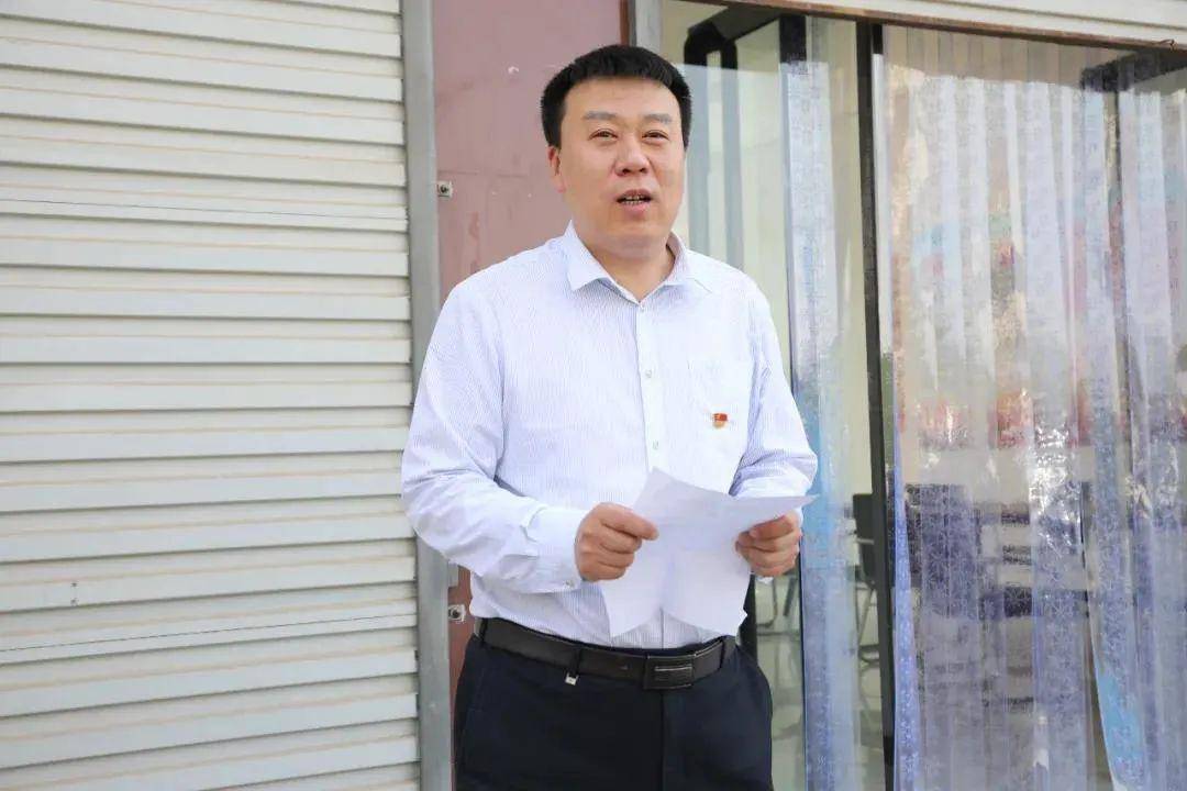 白沟新城组织人事局常务副局长崔国辉讲话容城县委副书记任桓,县委