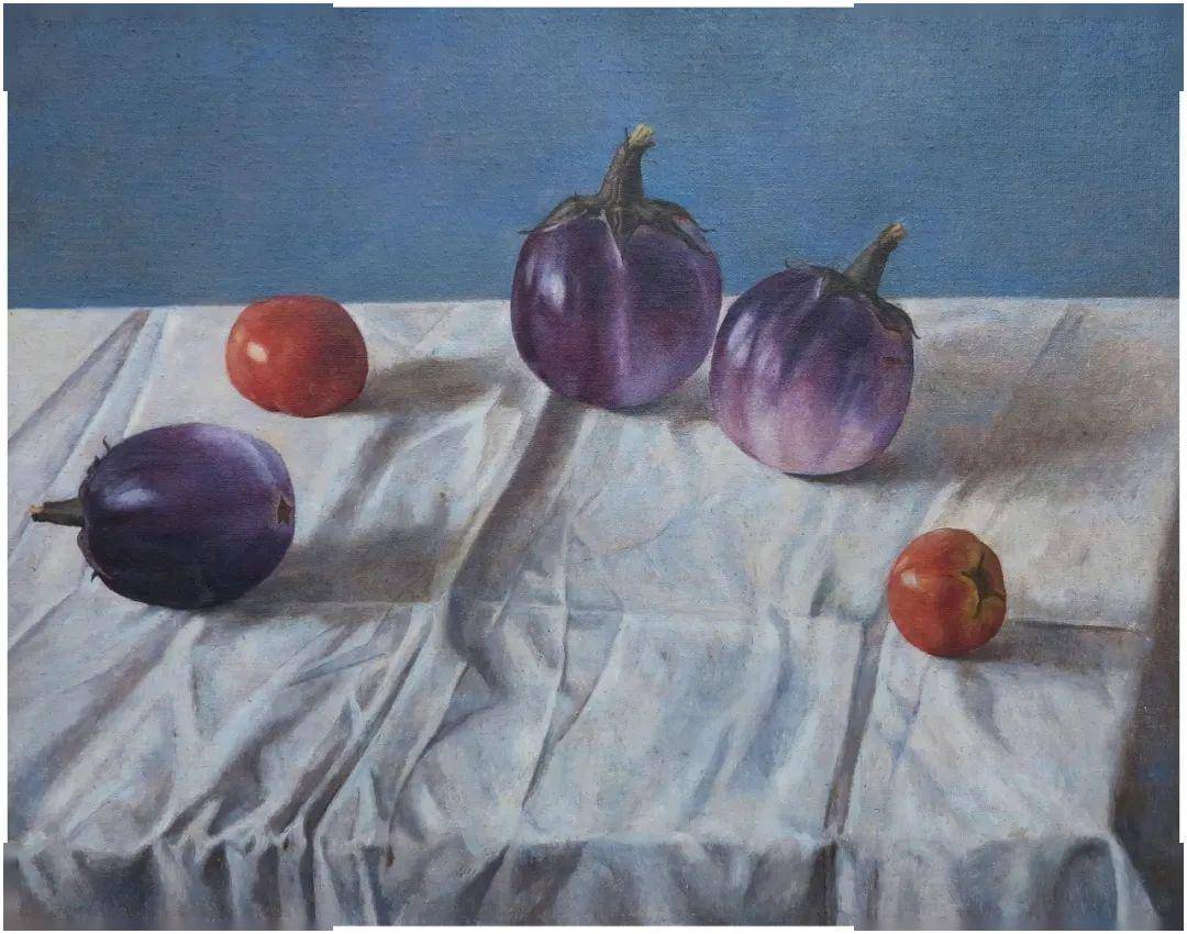 第二届市民文化节艺术烟台美育课堂陈军油画静物蔬菜画法直播