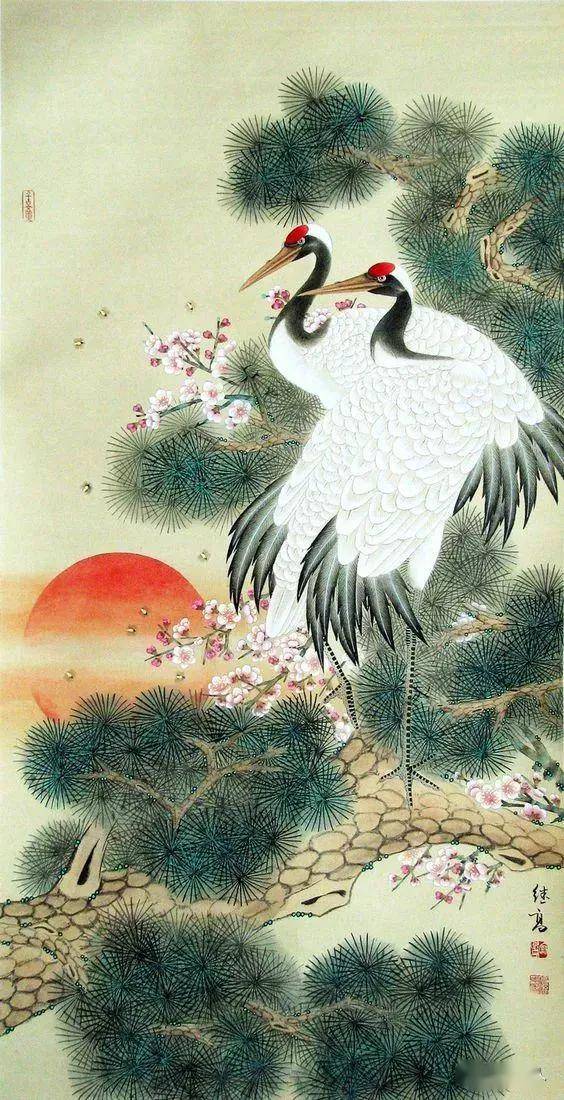 68只长寿仙鹤送给你!祝你新的一年顺顺利利,长寿安康!