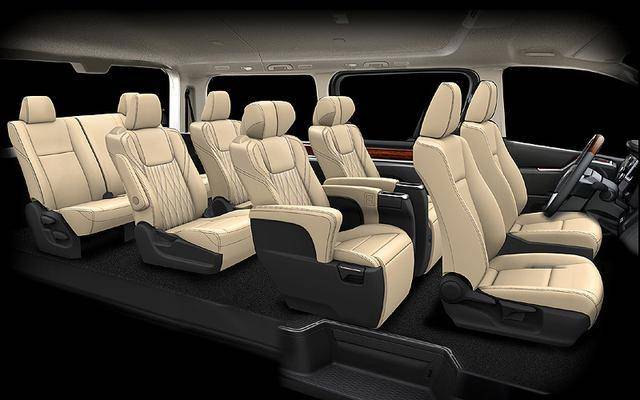 丰田全新9座mpv亮相大气外观与埃尔法看齐空间比奥德赛还宽裕