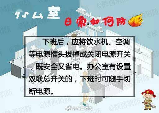 都給我們的辦公環境帶來了一定安全隱患,容易發生火災事故,那如何預防