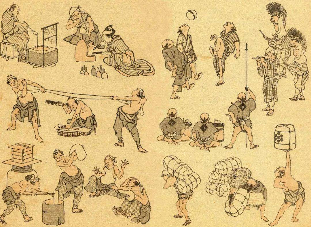 葛饰北斋,他才是日本漫画的鼻祖!这该死的魅力啊!