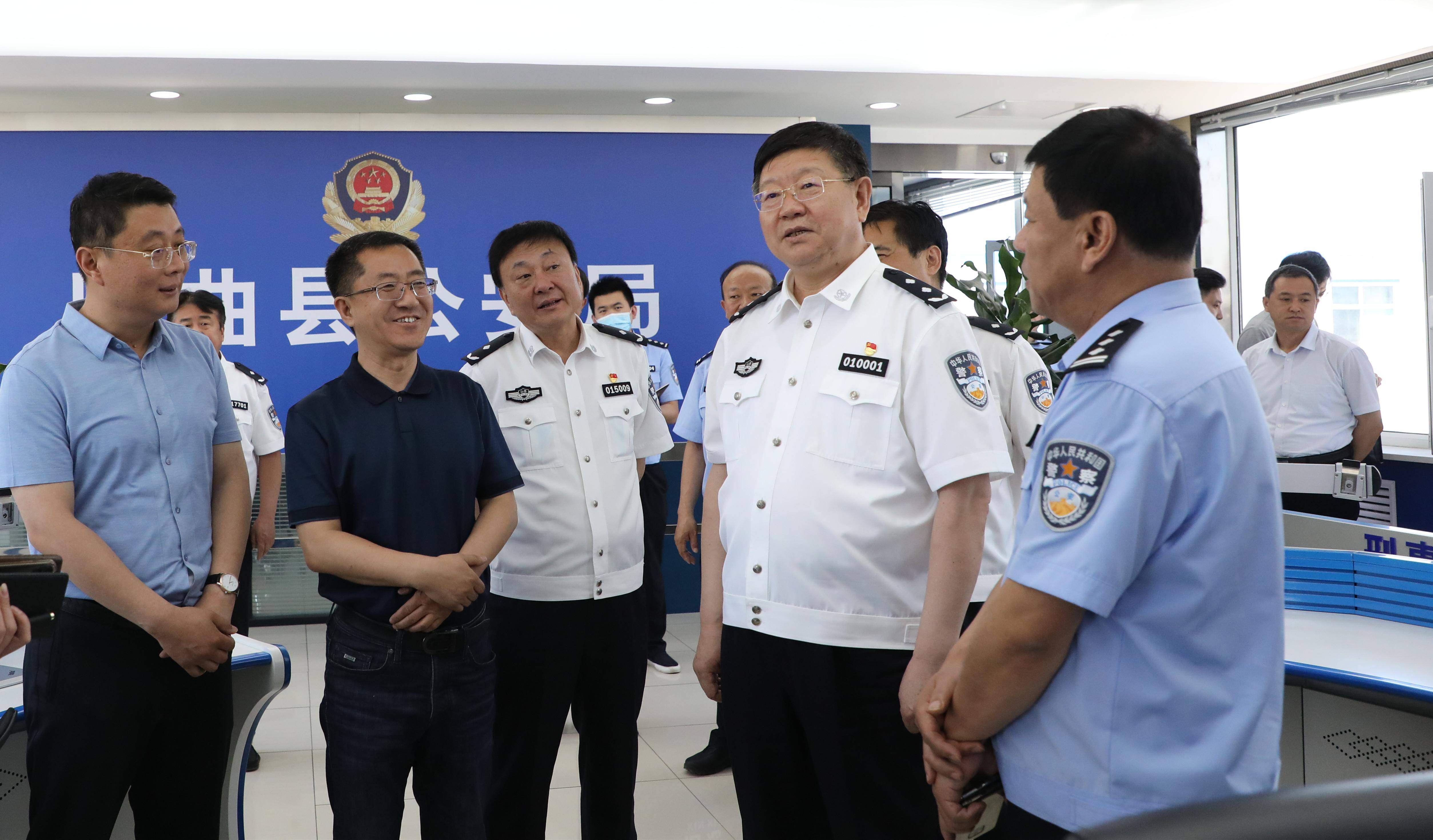 太原市副市长马润生在阳曲县督导调研"三零创建"工作