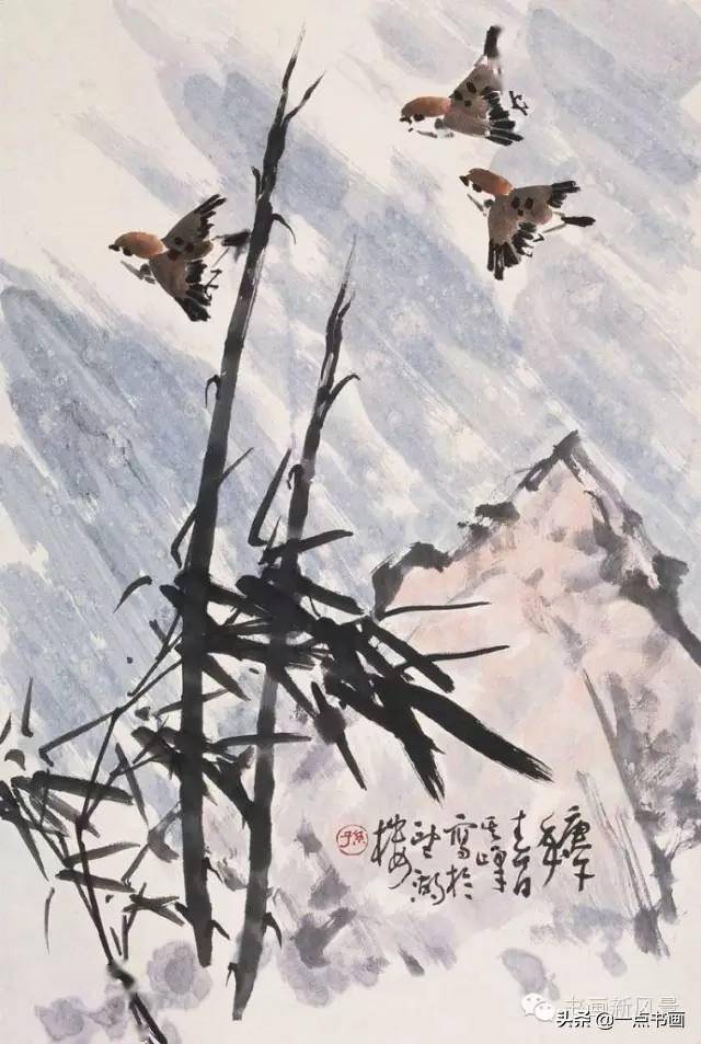 三位名家笔下的飞鸟大pk