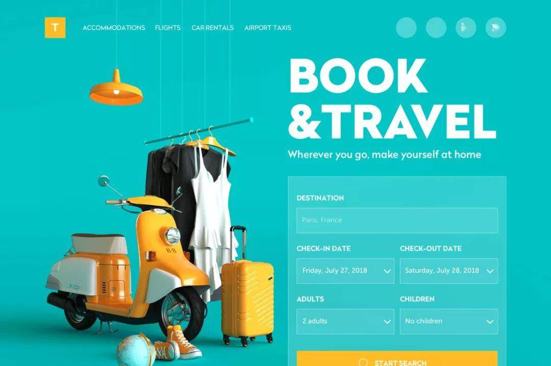 这9个视觉惊艳的ui网页设计都是这样设计出来的