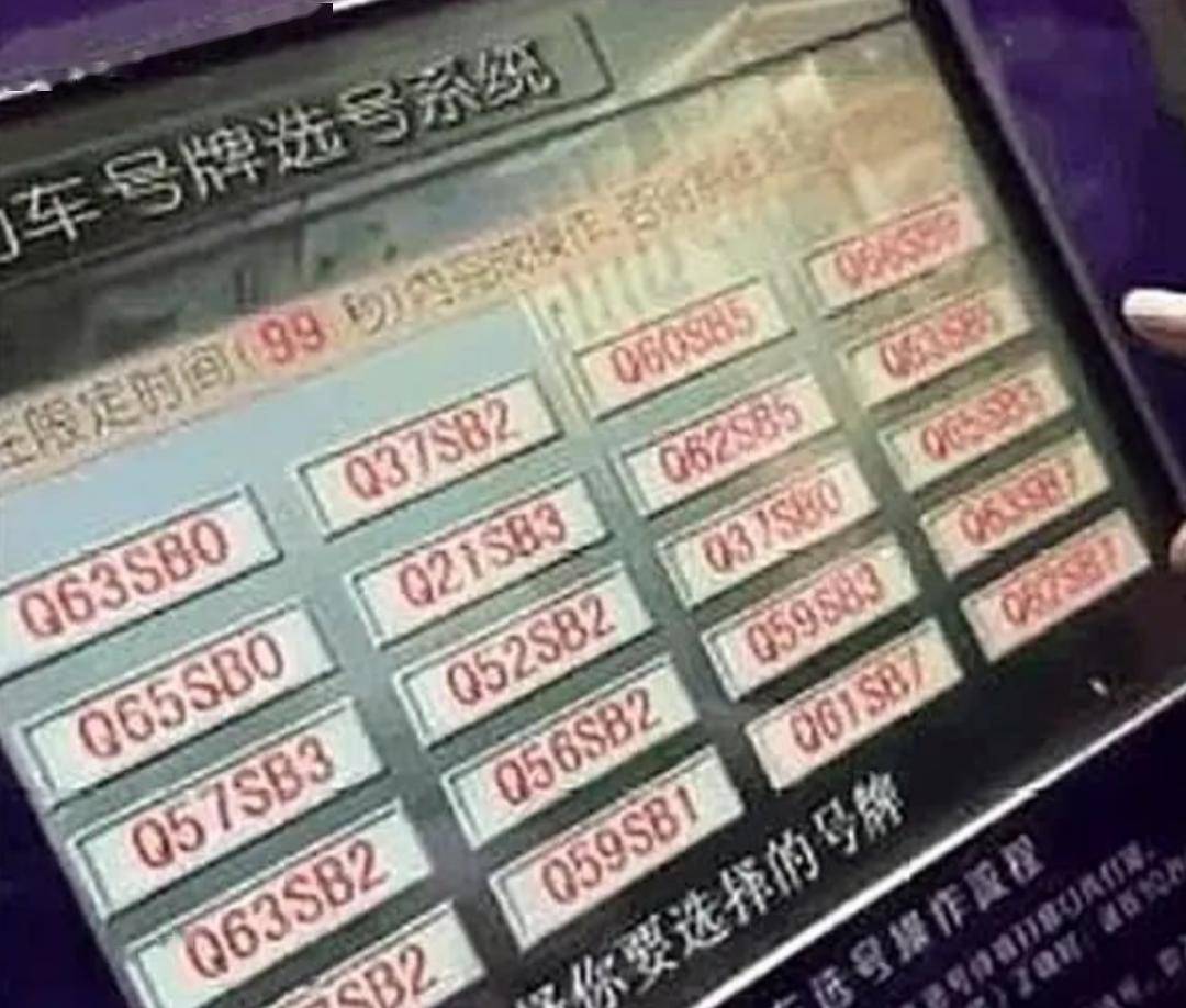 车主提新车摇号看到这20个车牌脸色变了我咋不去买彩票