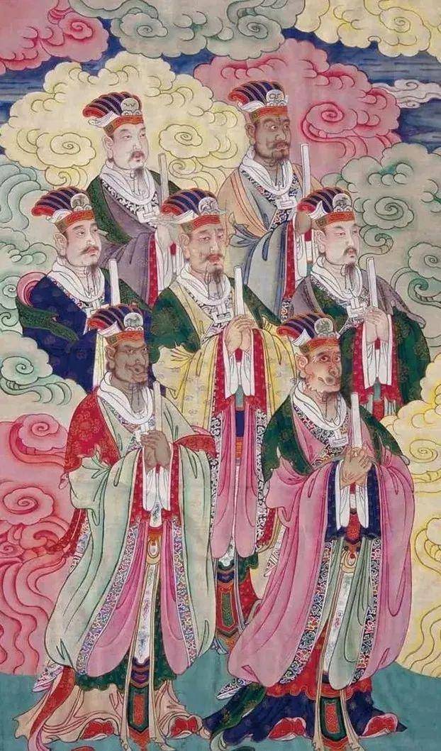 四天同宫,为益算星君;第五天枢宫,为度厄星君;第六天机宫,为上生星君