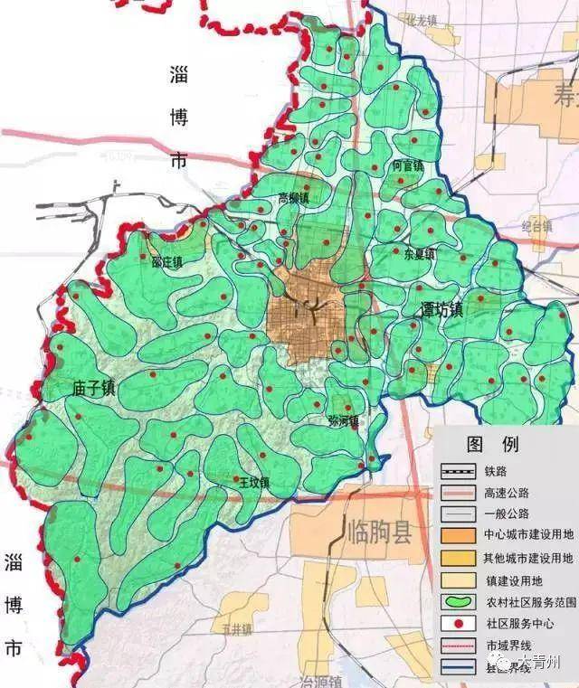 青州市庙子镇地图图片