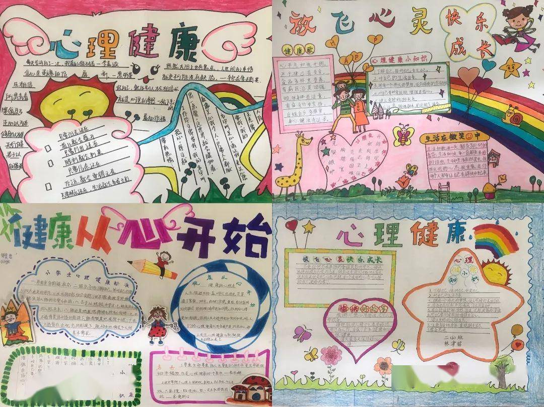 放飞心灵,快乐成长——二(6)班心理健康周活动总结