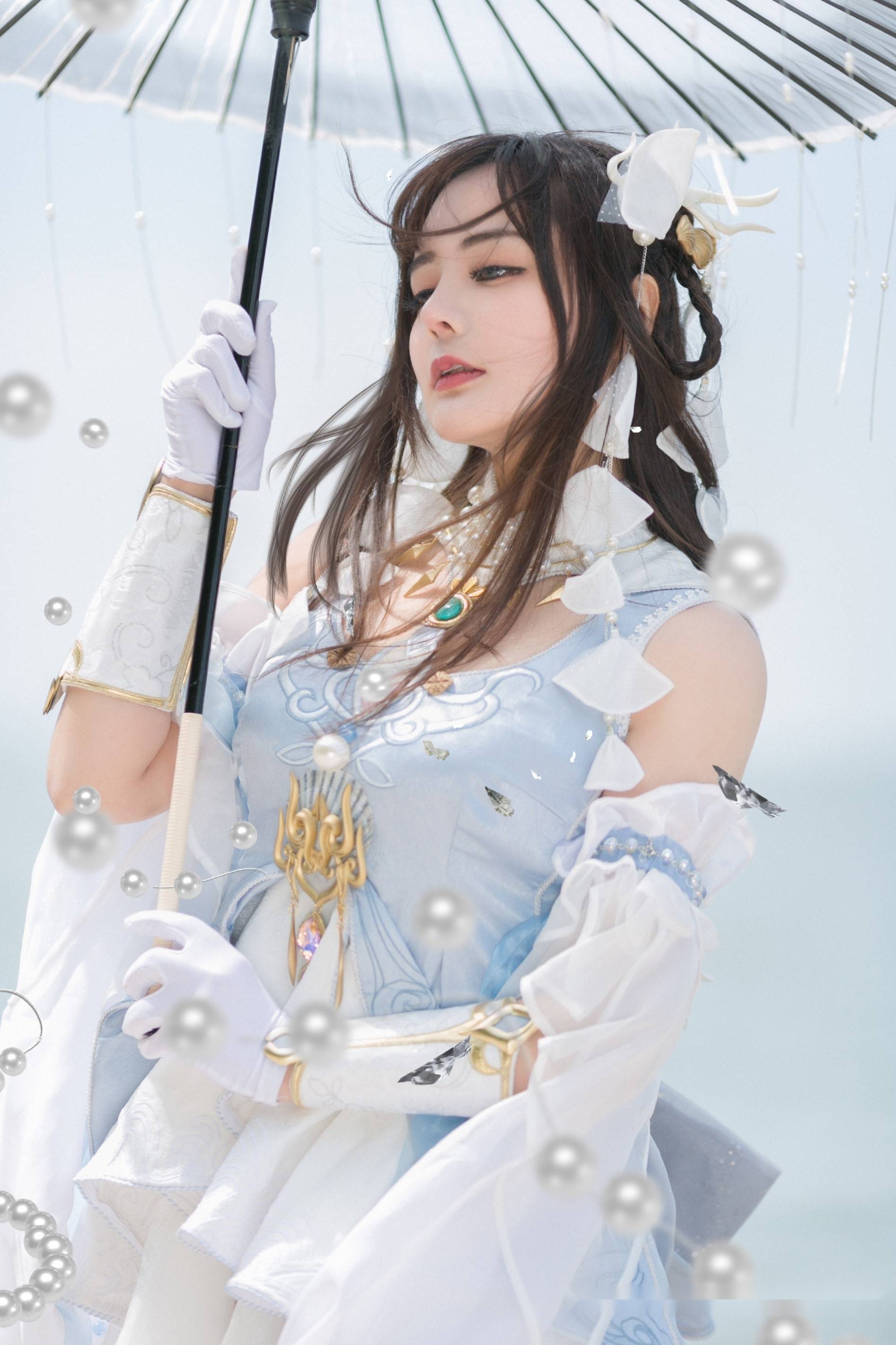 游圈cos鉴赏第1期:想要一个这样的龙女小姐姐_coser