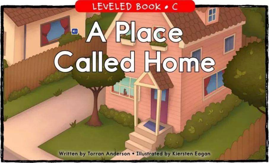 【有声绘本故事】《a place called home》一个叫家的地方