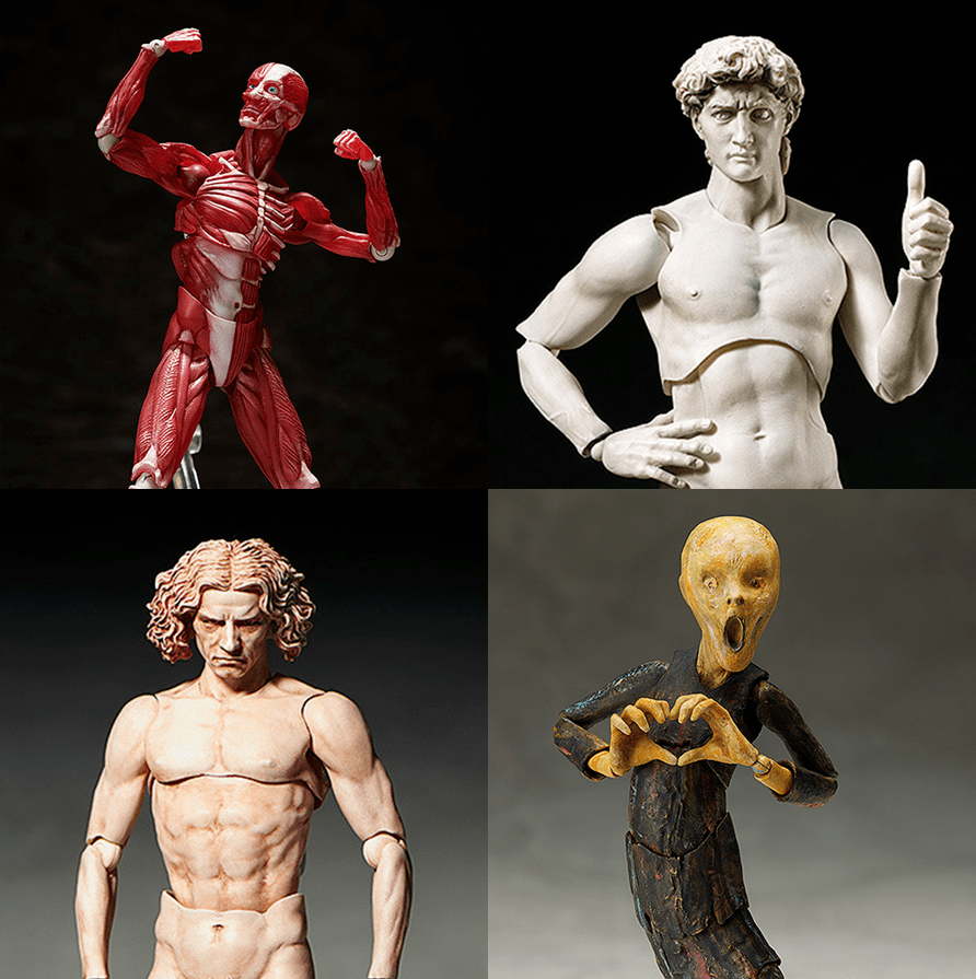 Figma超人气桌上美术馆系列 画风逐渐离奇 蚌埠住了 良品联社