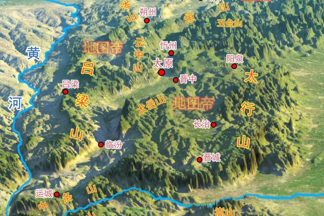 “临汾”山西省是如何划分晋北、晋中、晋南的？