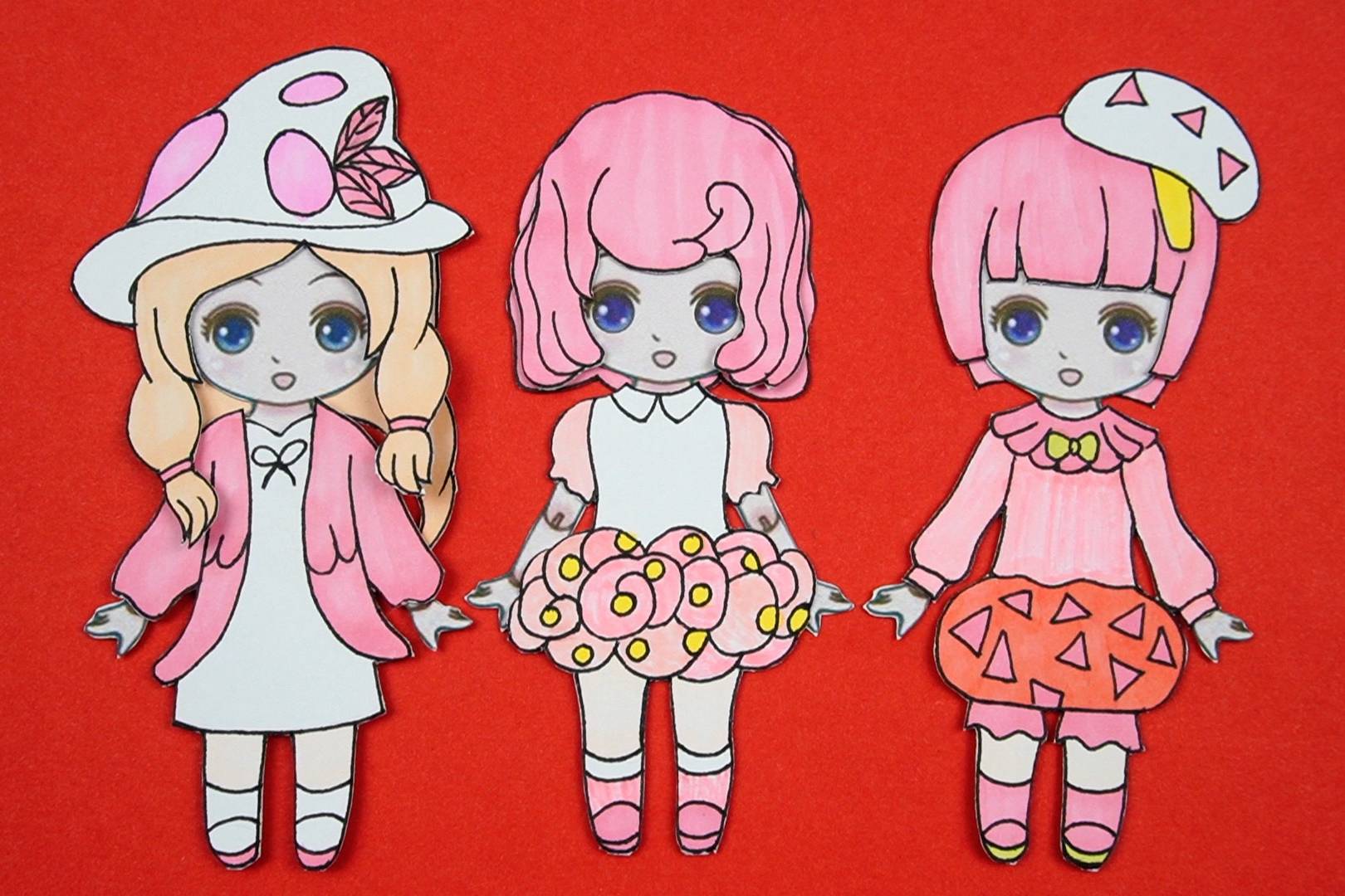 莉拉迷雾森林创意手工夏恋款纸娃娃卡通仙子装