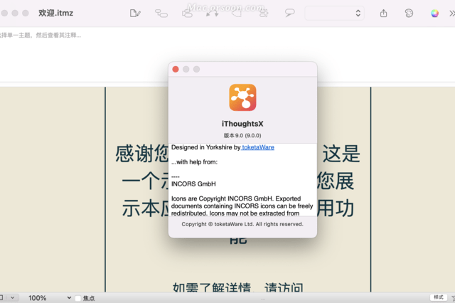 思维导图软件iThoughtsX