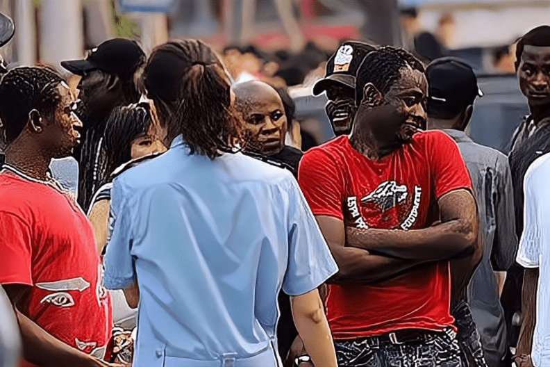 广州黑人大量减少?