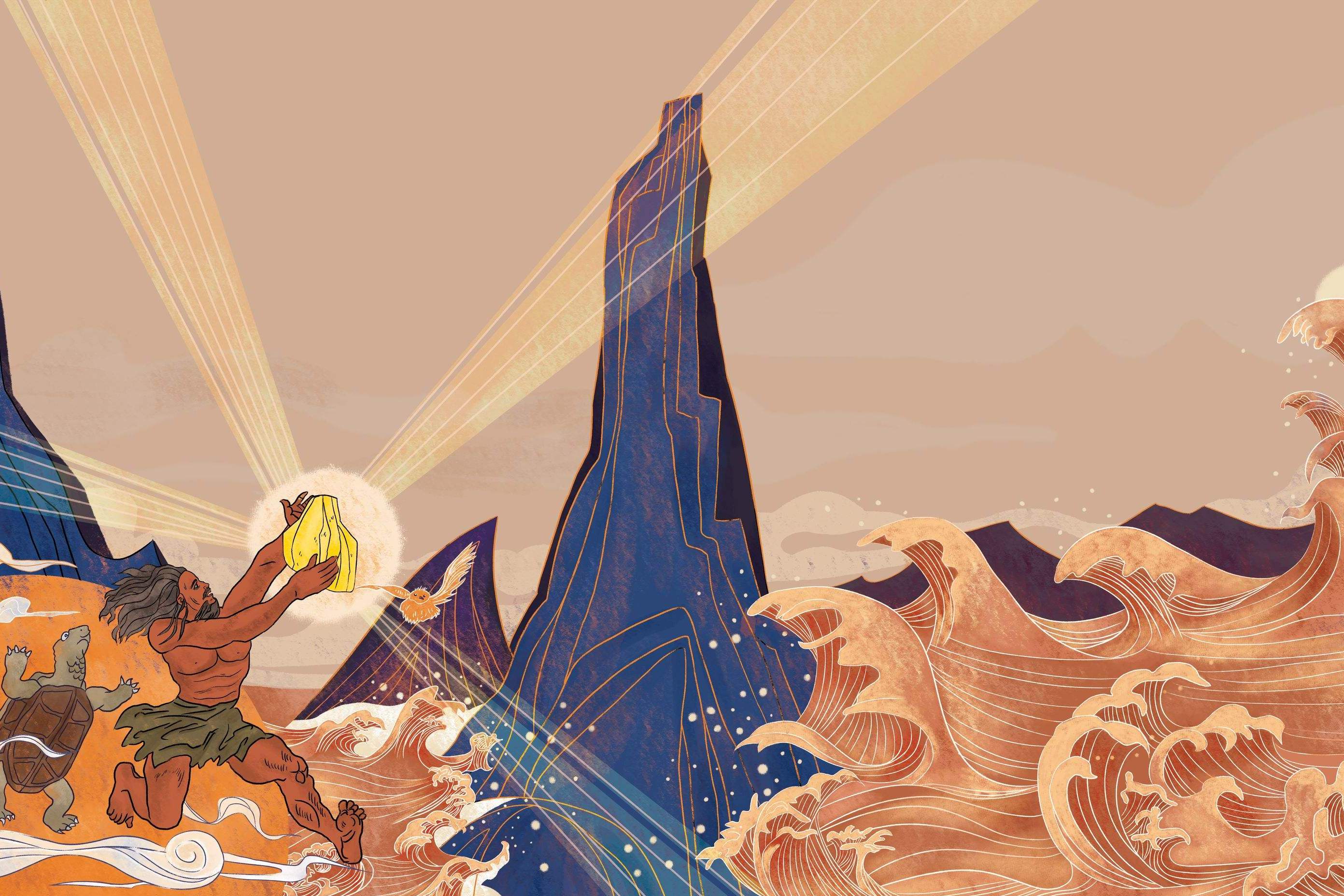 21中国传统文化民间传说大禹治水