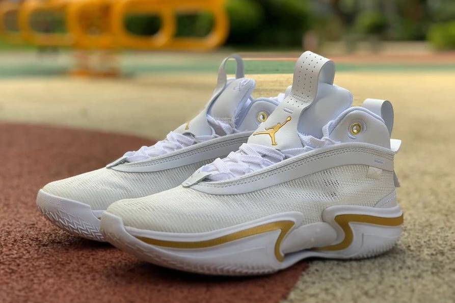 乔丹Air Jordan 36 White Gold 白金AJ36代篮球鞋_Jumpman