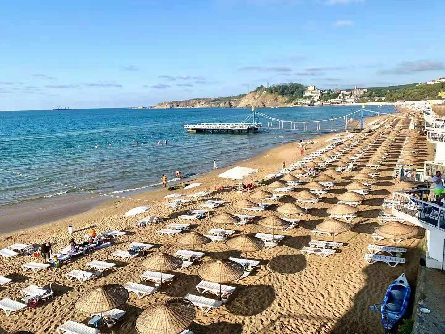伊斯坦布尔夏天的海边,好美呀