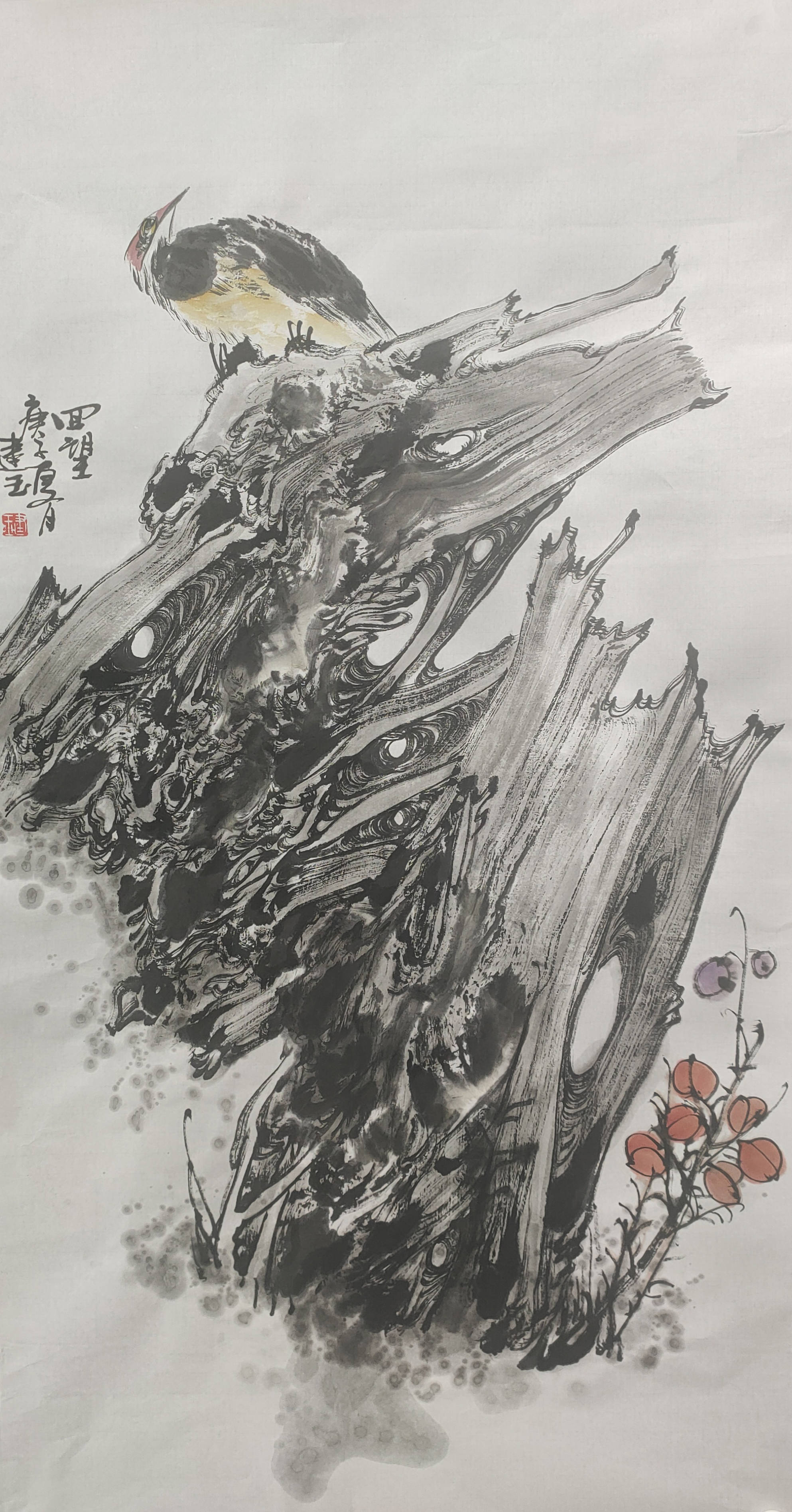 著名画家王建玉国画作品