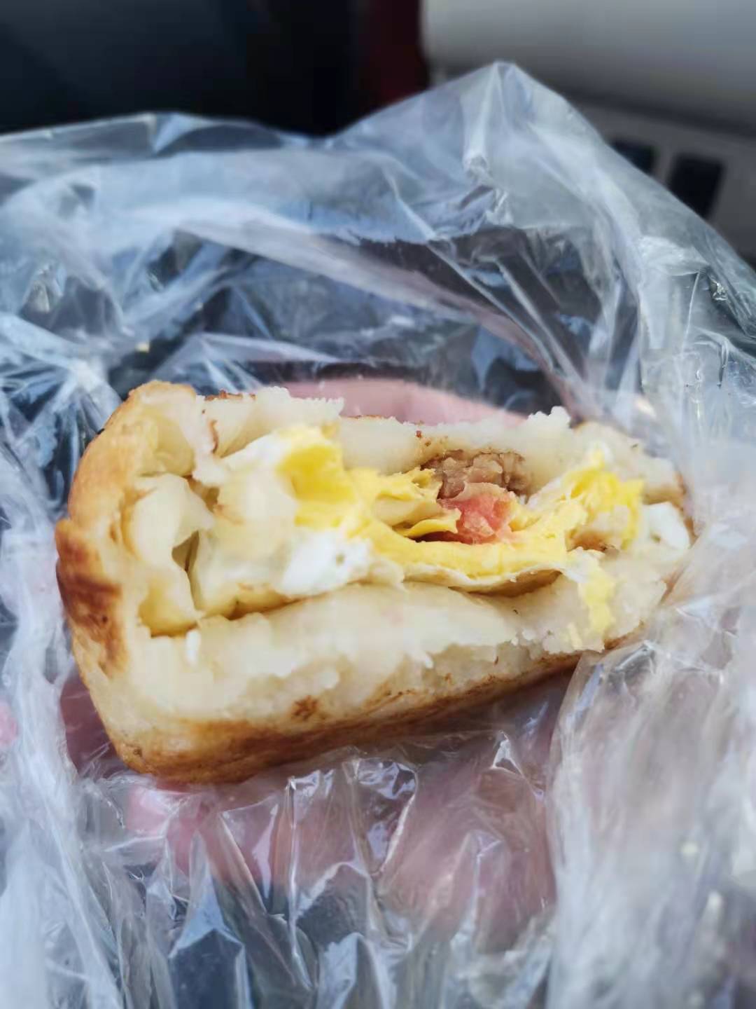 你叫他鸡蛋车轮饼看它会应你吗来自黄江刁朗的美味