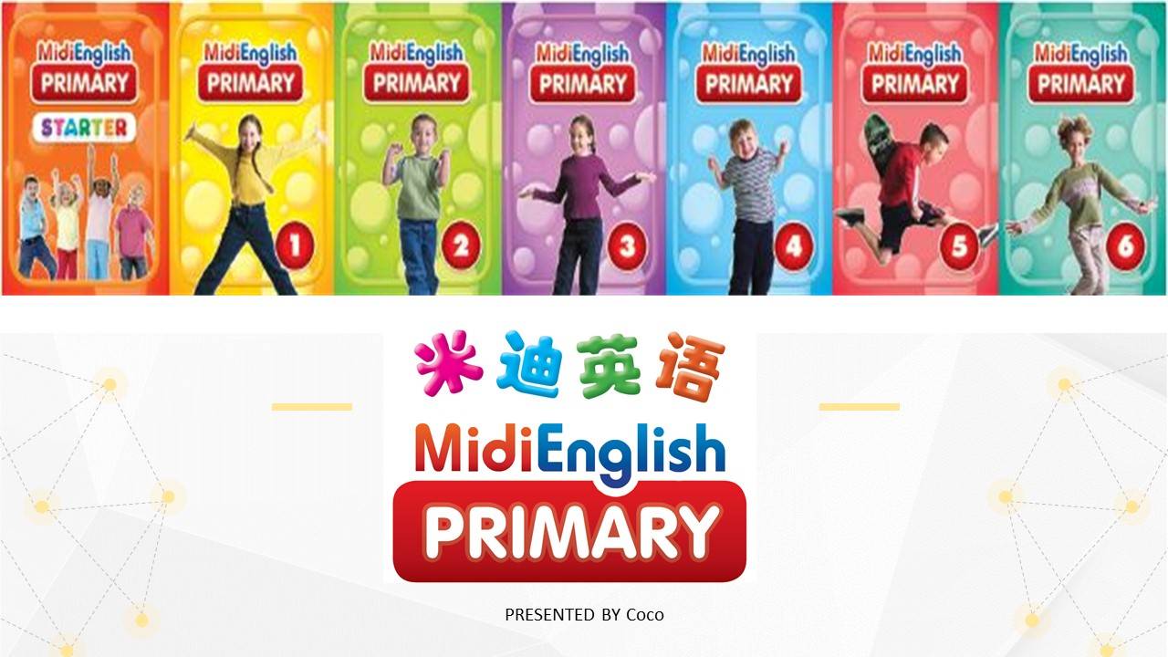 新版进口米迪小学英语 midi primary 麦格劳希尔出版小学英语启蒙教材