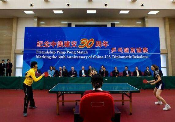 乒乓外交50周年图片