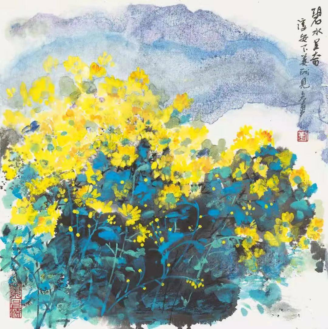 中国当代最具收藏价值书画家——刘彦勇_彩墨画