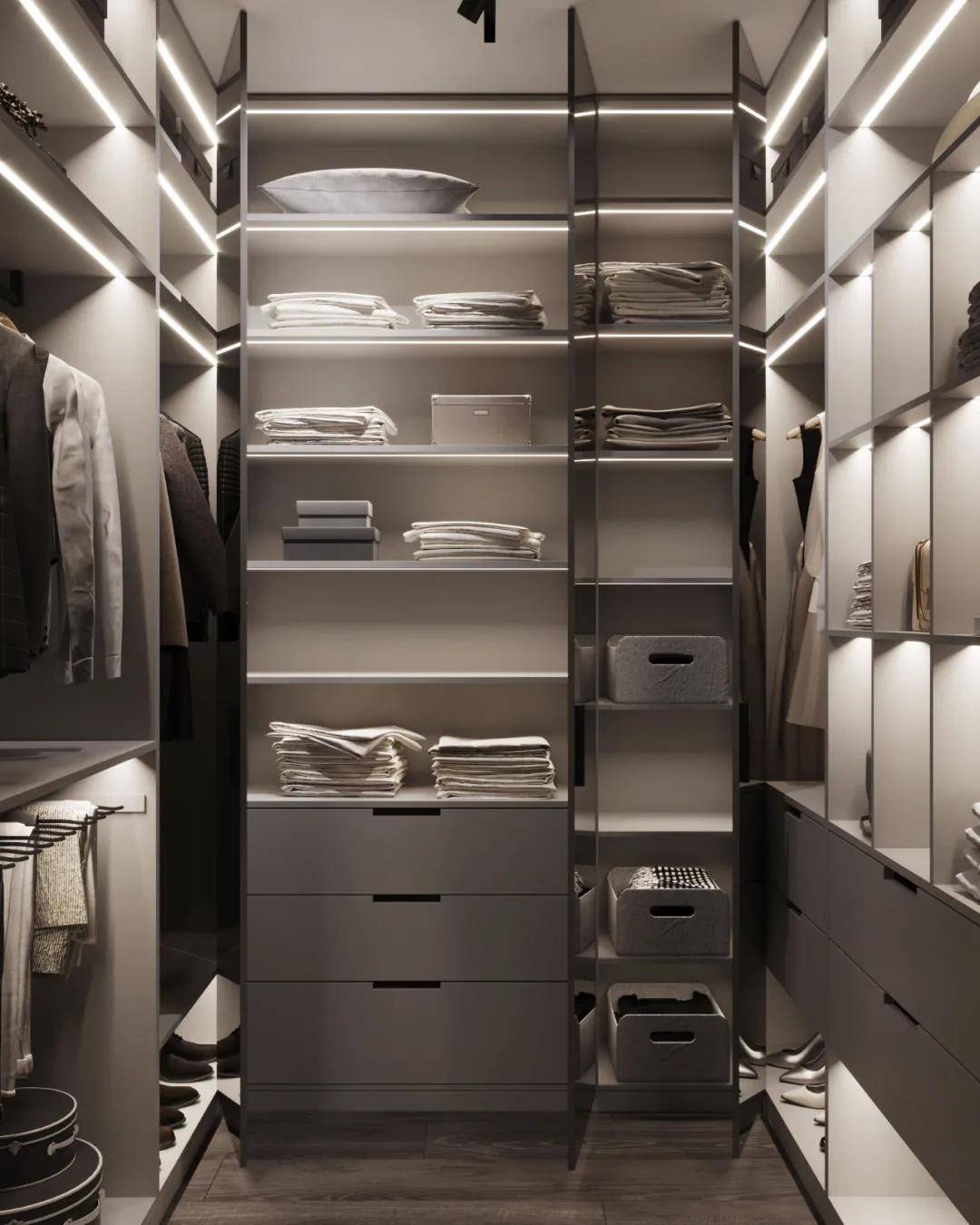 卡萨米卡casamica私属定制衣帽间为意式轻奢作出全新的诠释