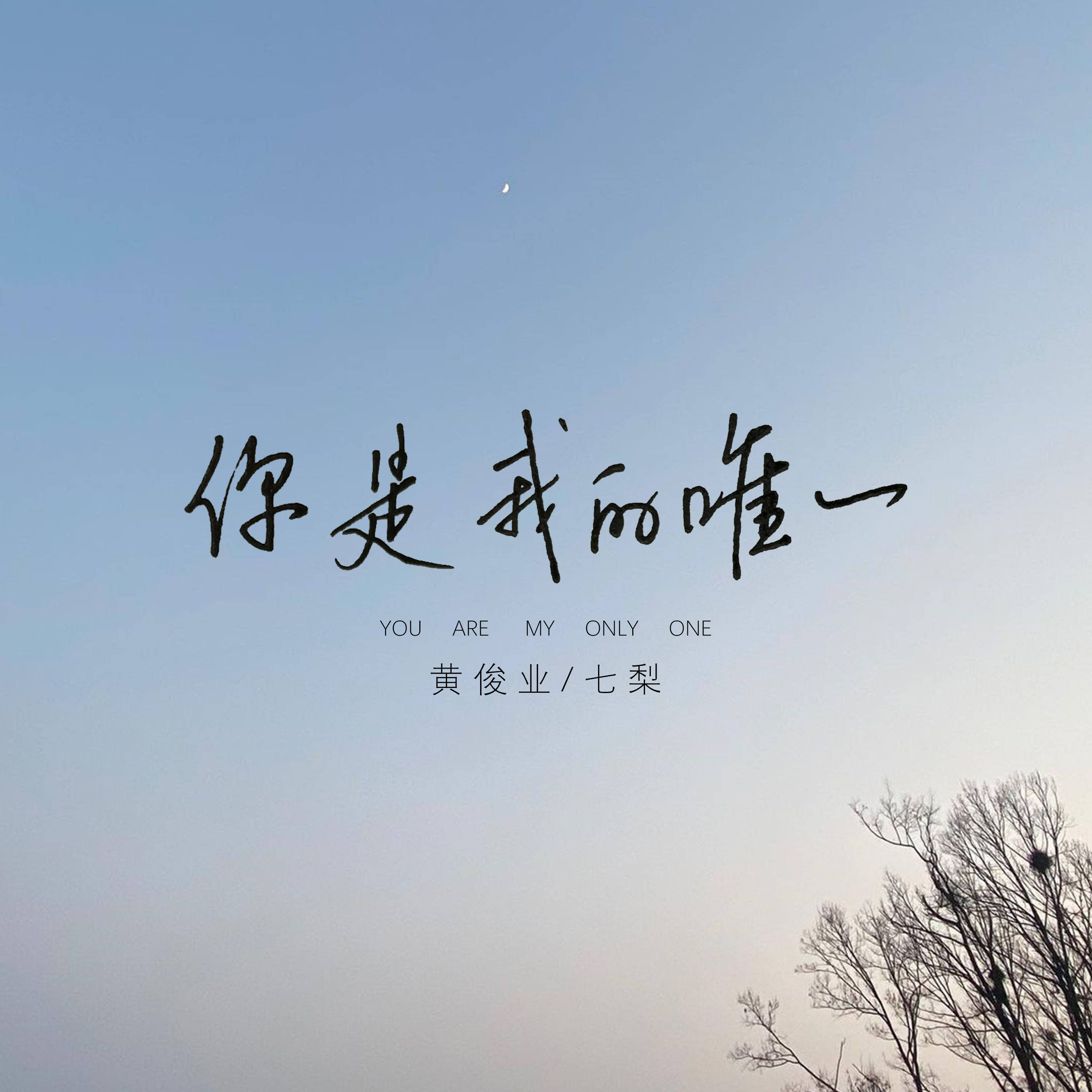 黄俊业,七梨全新单曲虐心上线 | 《你是我的唯一》可我却不懂你