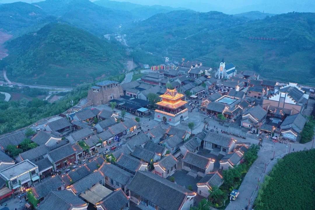 玩转白鹿原影视城邂逅影视剧里的场景实地体会穿越的感觉