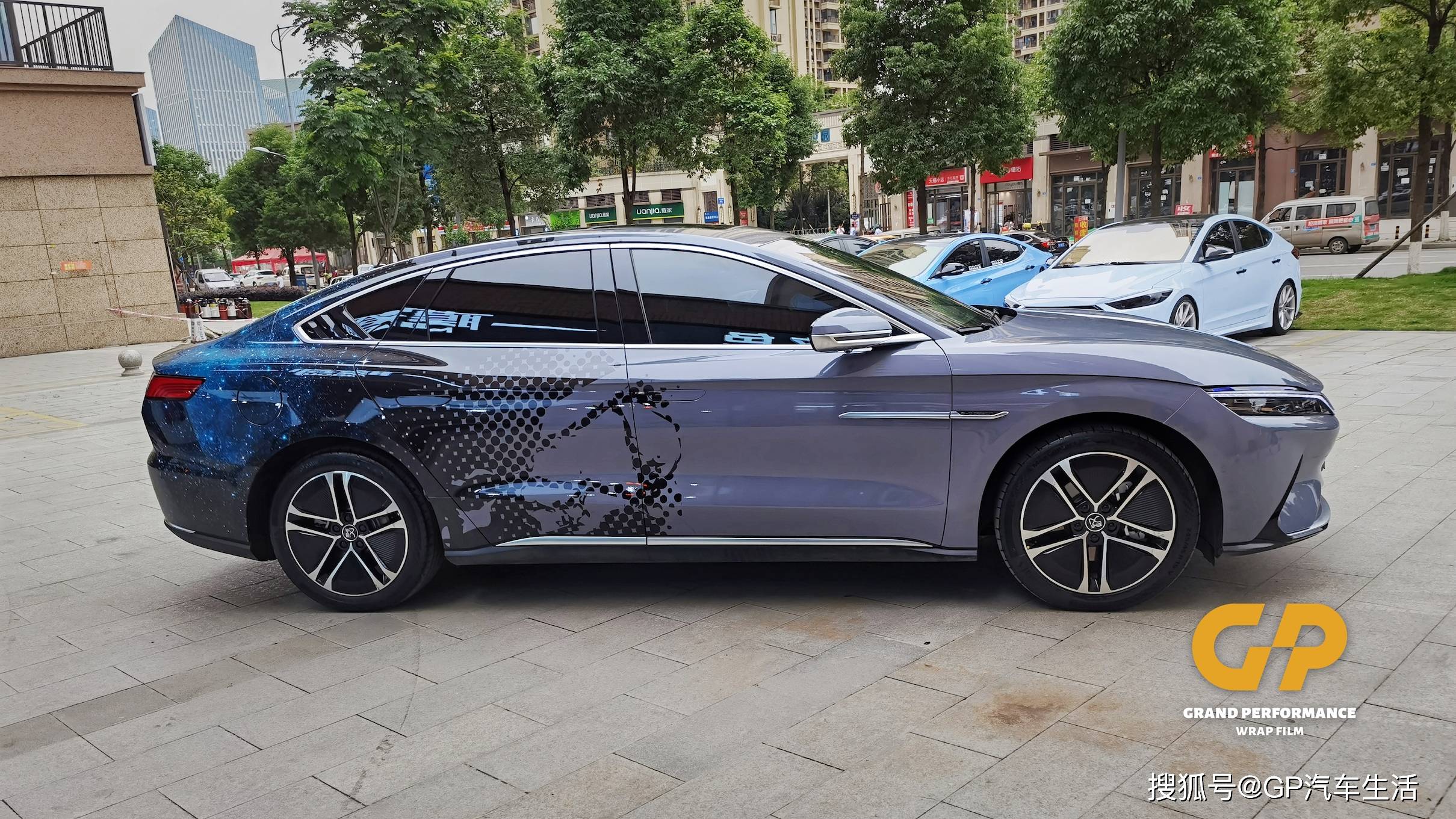 gp改色膜案例精选814款星空涂装