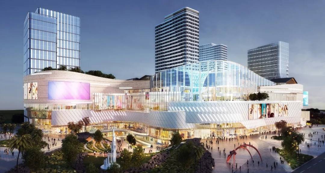 岭南山峦间的村落南海金铂天街写意式商业空间设计赏析