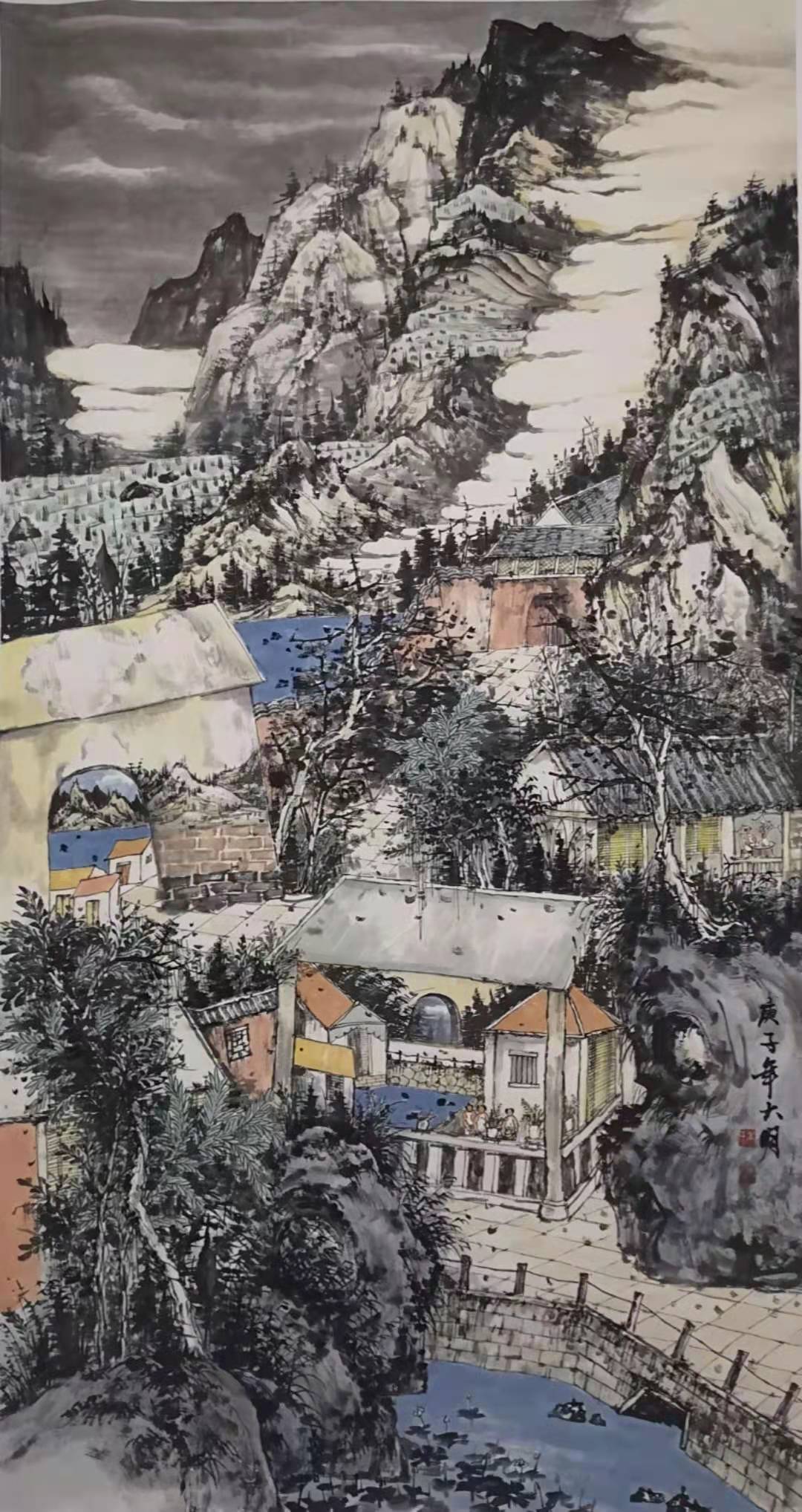 朱大明画美北京当代实力派名家邀请展