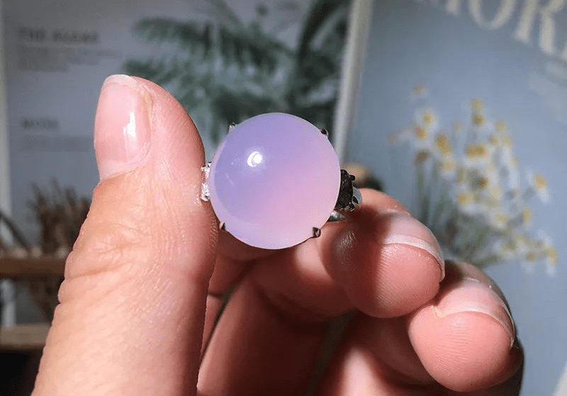 粉紫色的翡翠有多浪漫美到冒泡