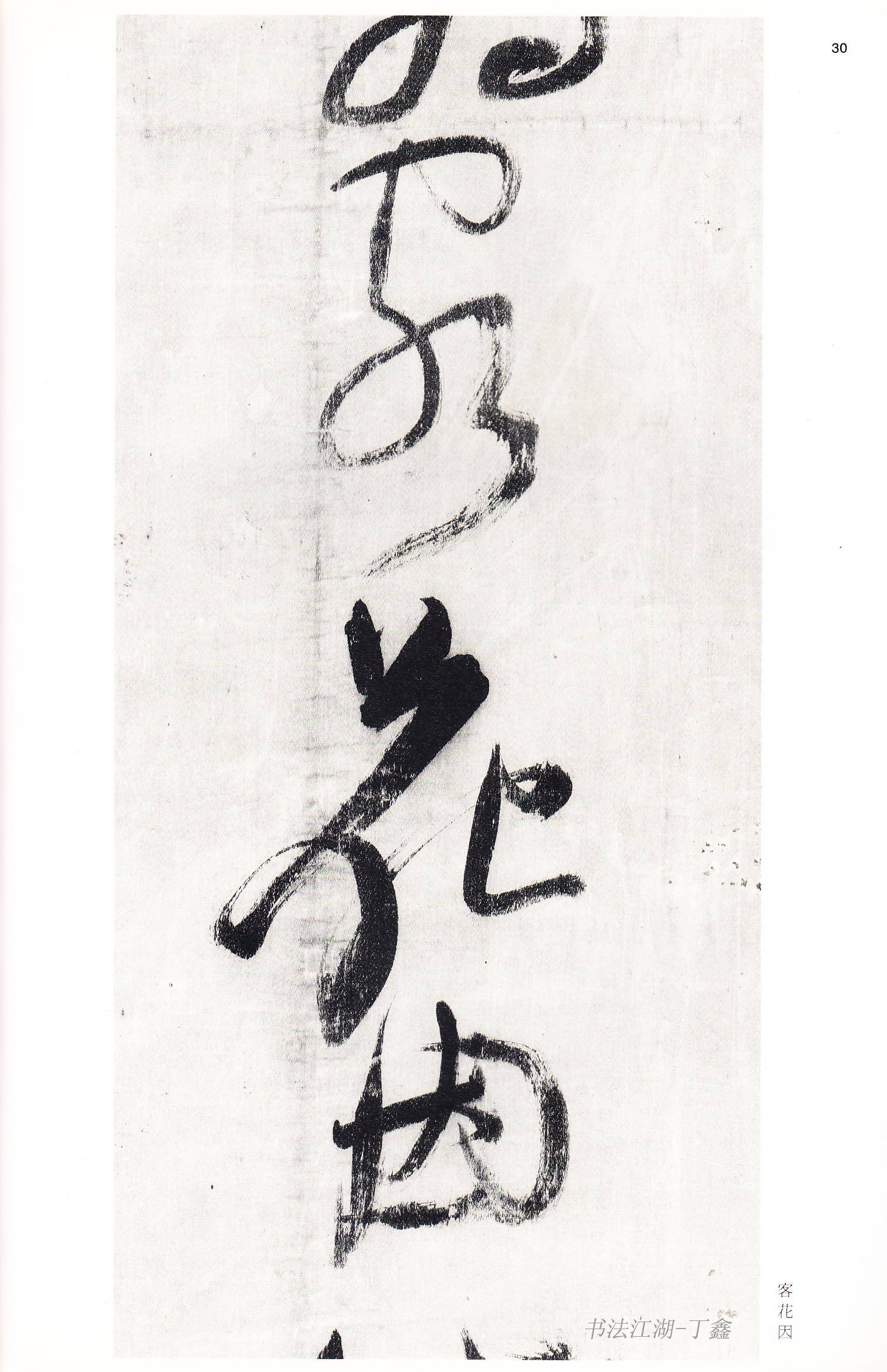 明末书坛三株树之一明末著名书法家倪元璐康有为评价极高