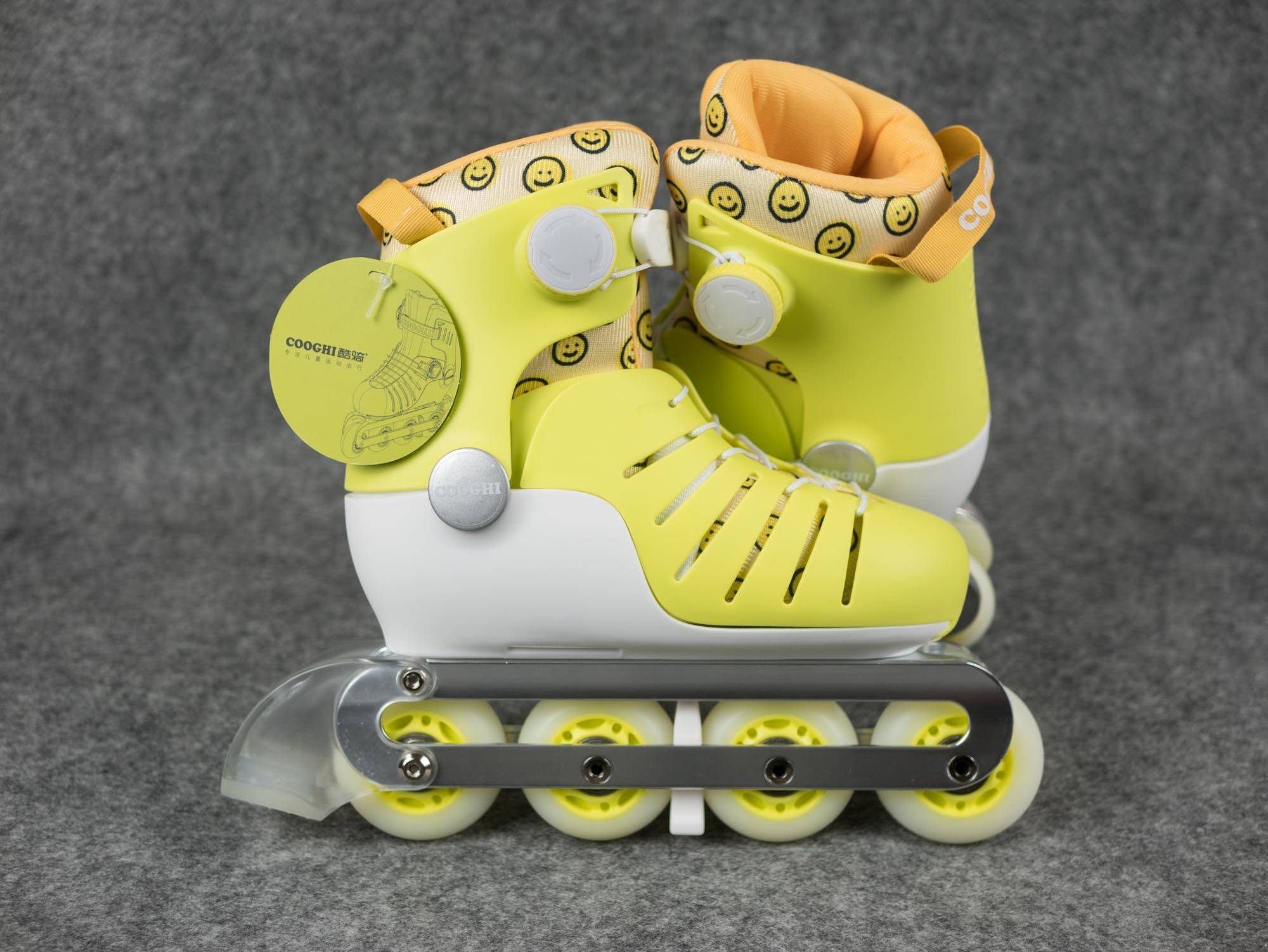 描绘欢乐童年的印迹 cooghi酷骑儿童轮滑鞋_设计奖