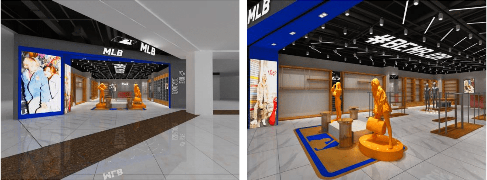 图-观音桥大融城mlb门店图-观音桥大融城遇东岚门店品牌的多样性拓宽