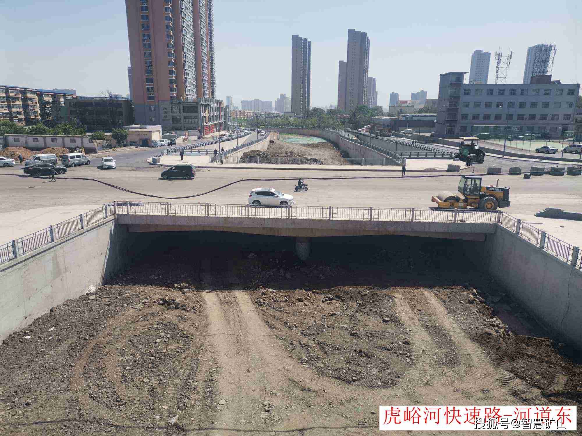 太原虎峪河快速路-临近通车20210530