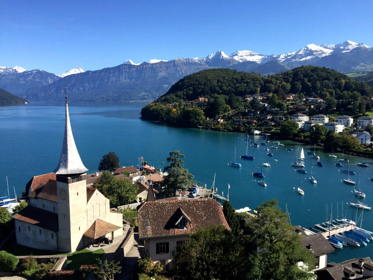 瑞士最美小镇图片